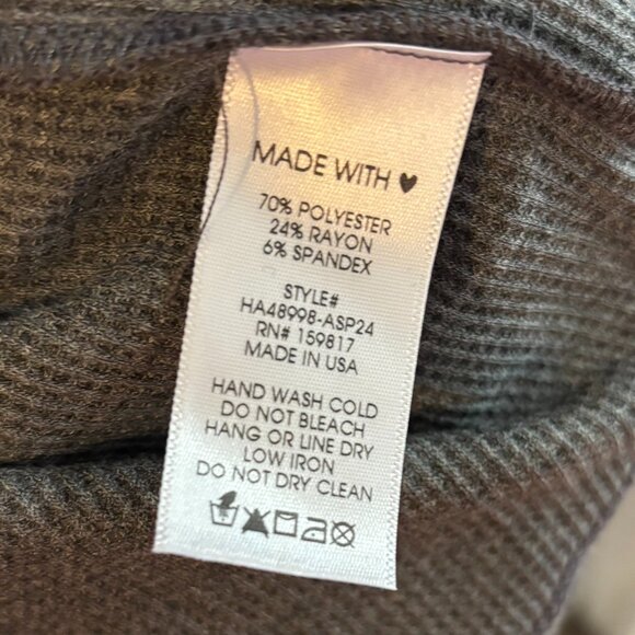 Arula Waffle Knit Babydoll Top - Picture 4 of 6